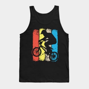 Colorful Bmx Apparel | Retro Bmx Bike Old School Tank Top